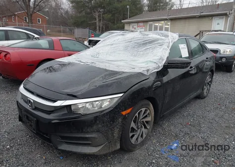 2018 Honda Civic Ex from USA, damaged, VIN 2HGFC2F75JH511770